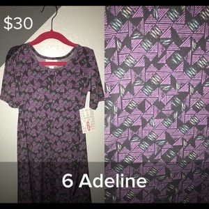 LulaRoe Adeline Size 6. Never worn, with tags!